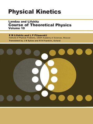 cover image of Physical Kinetics, Volume 10